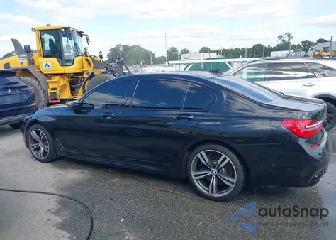 2019 BMW 750I xDrive из США, поврежденный, VIN WBA7F2C51KB239352